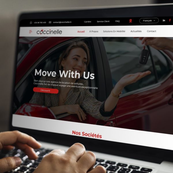 design site web coccinelle